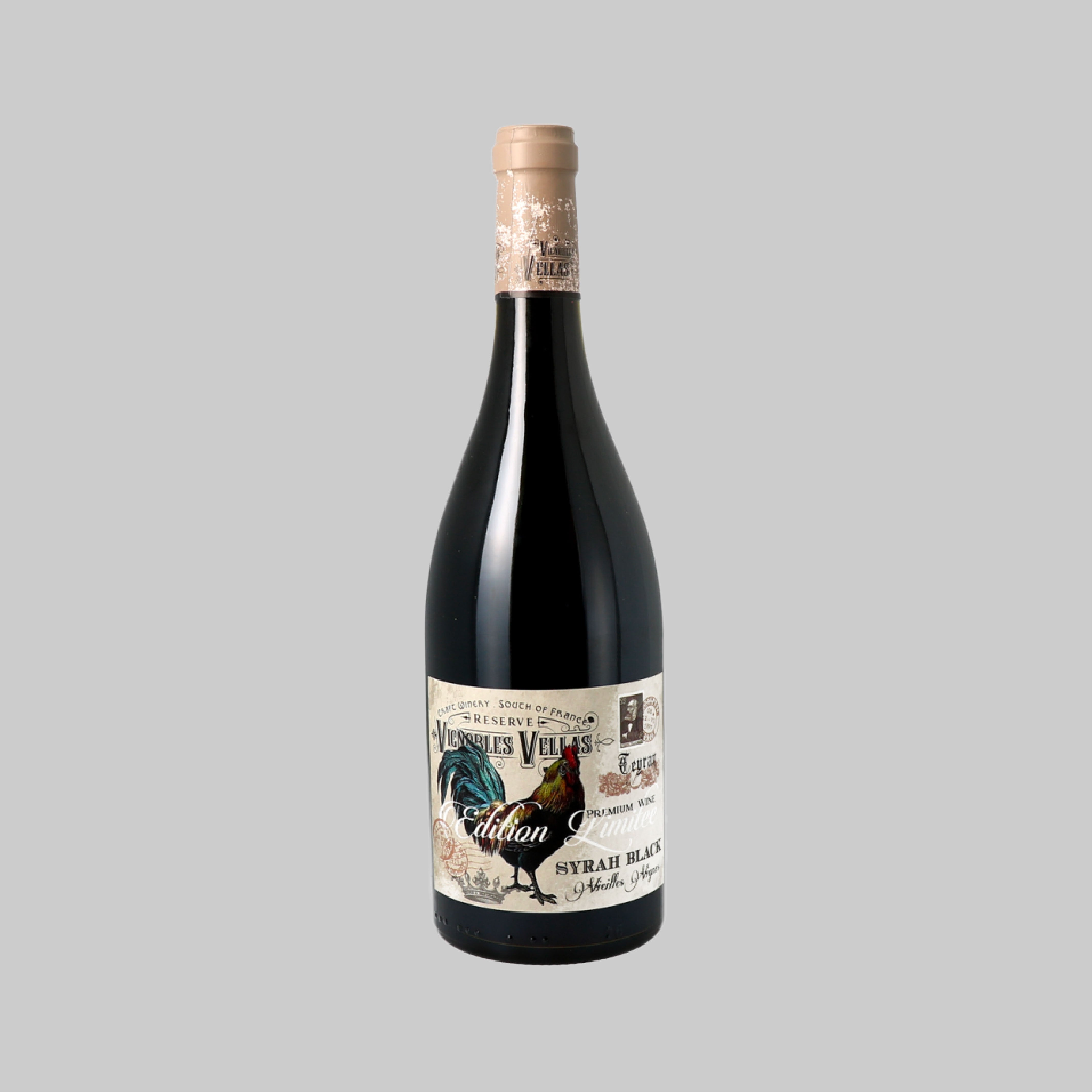 Vignobles Vellas Le Coq Cabernet Franc IGP Pays d’Oc 2020 750ml 15.0% | Time2Drink